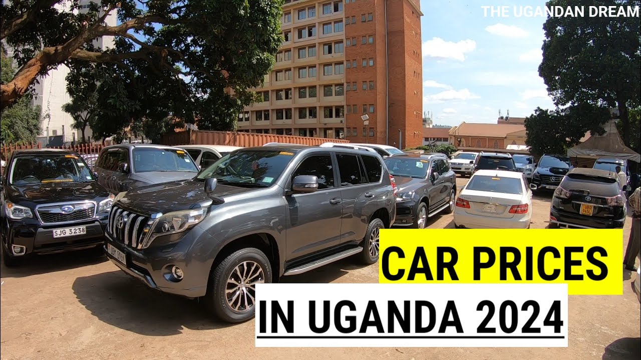 Car prices in uganda, Kampala 2024 Toyota and Golf at pine car bond