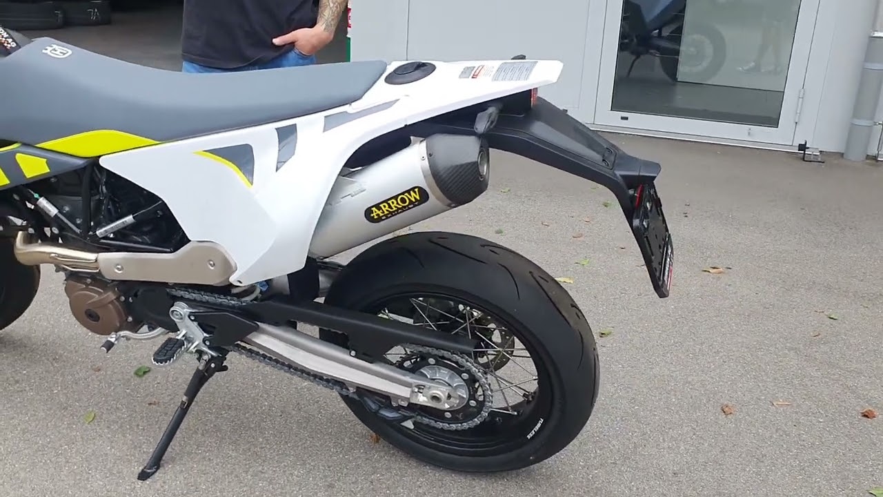 Husqvarna 701 SM - Arrow Exhaust Euro 5 streetlegal