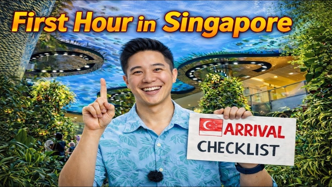 Singapore Changi Airport Arrival Guide 2026 | First Hour Survival Tips