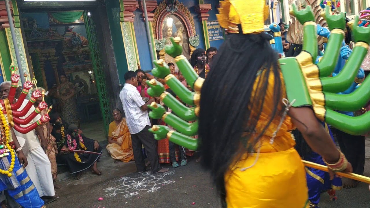 Pondicherry kali dance Mayan kollai 2019