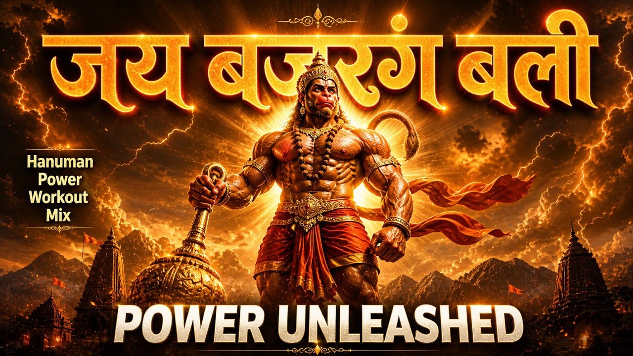 Bajrang Beast Mode 🔥 Hanuman Energy Gym Motivation | Powerful Workout Song 2026