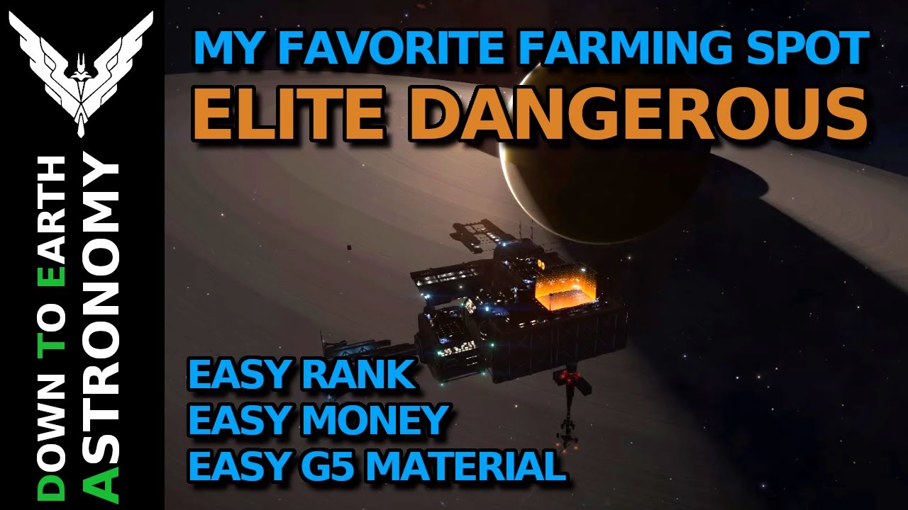 Легкий ранг, кредит и материалы G5 в Elite Dangerous