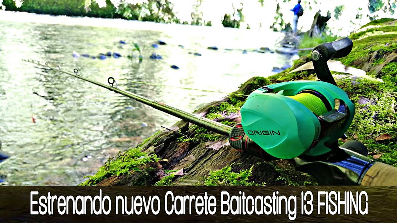 Estrenando nuevo Carrete Baitcasting 13 FISHING // SUR DE CHILE //Region de los Ríos