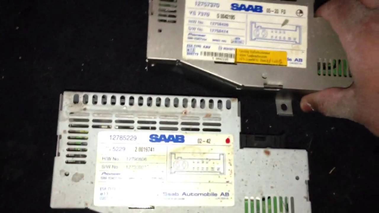 Fixed my radio on my 03 saab 9-3 (by replacing amp)