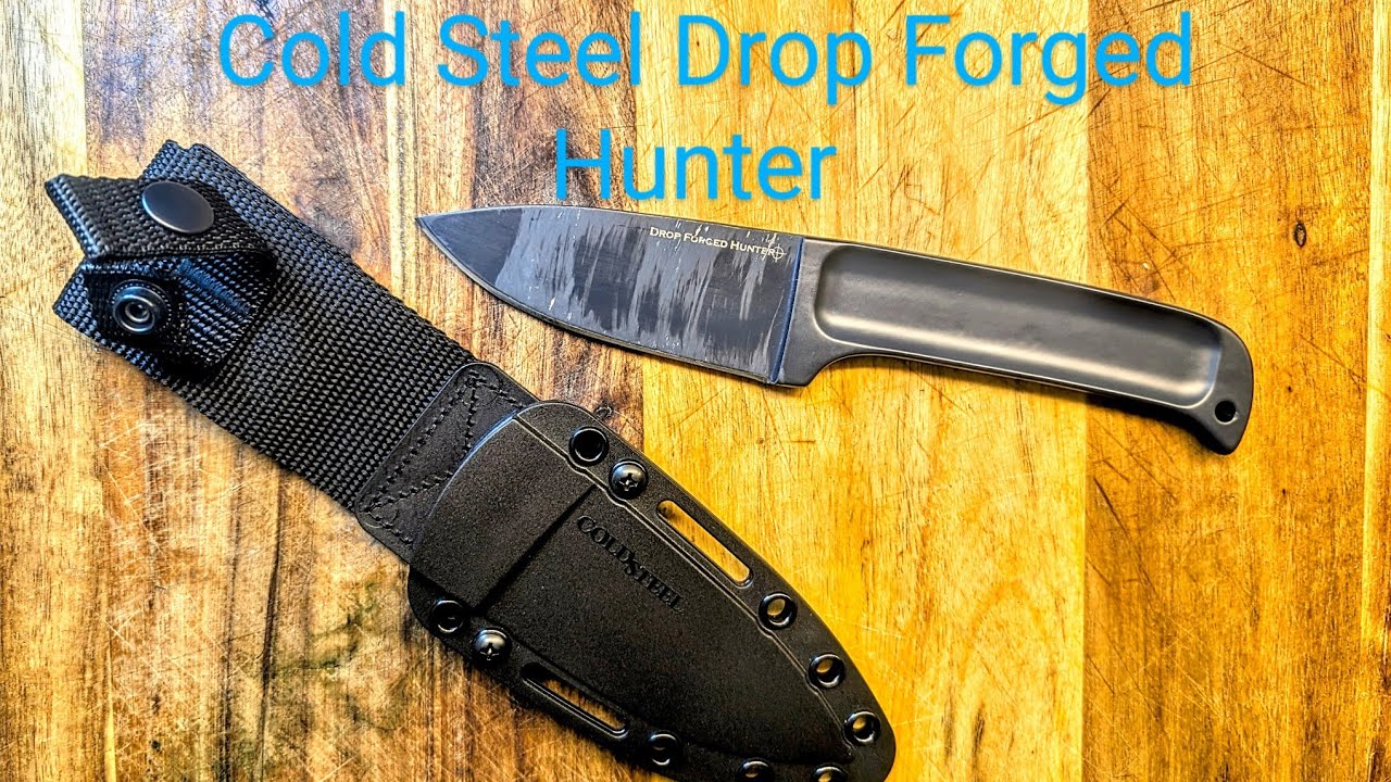 Тестирование кованого охотничьего ножа Cold Steel