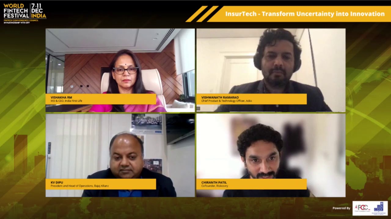 InsurTech - Transform Uncertainty into Innovation | World FinTech Festival in India 2020