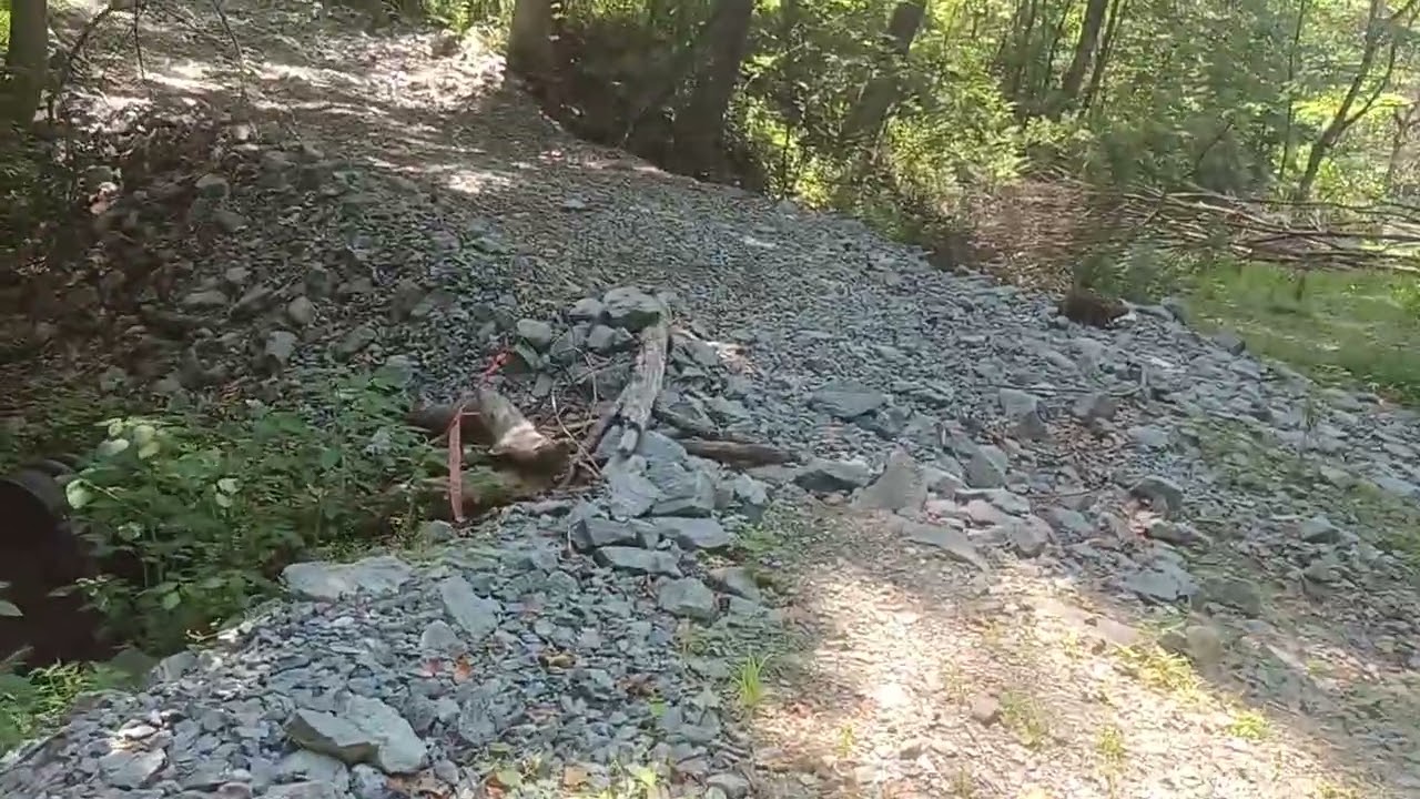 History at the East Portals of Manunka Chunk Tunnels