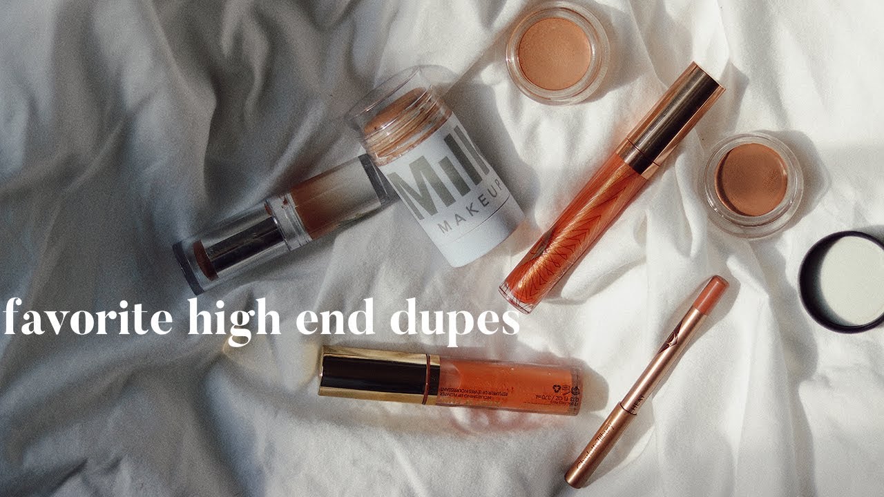 My Favorite High End Products DUPED