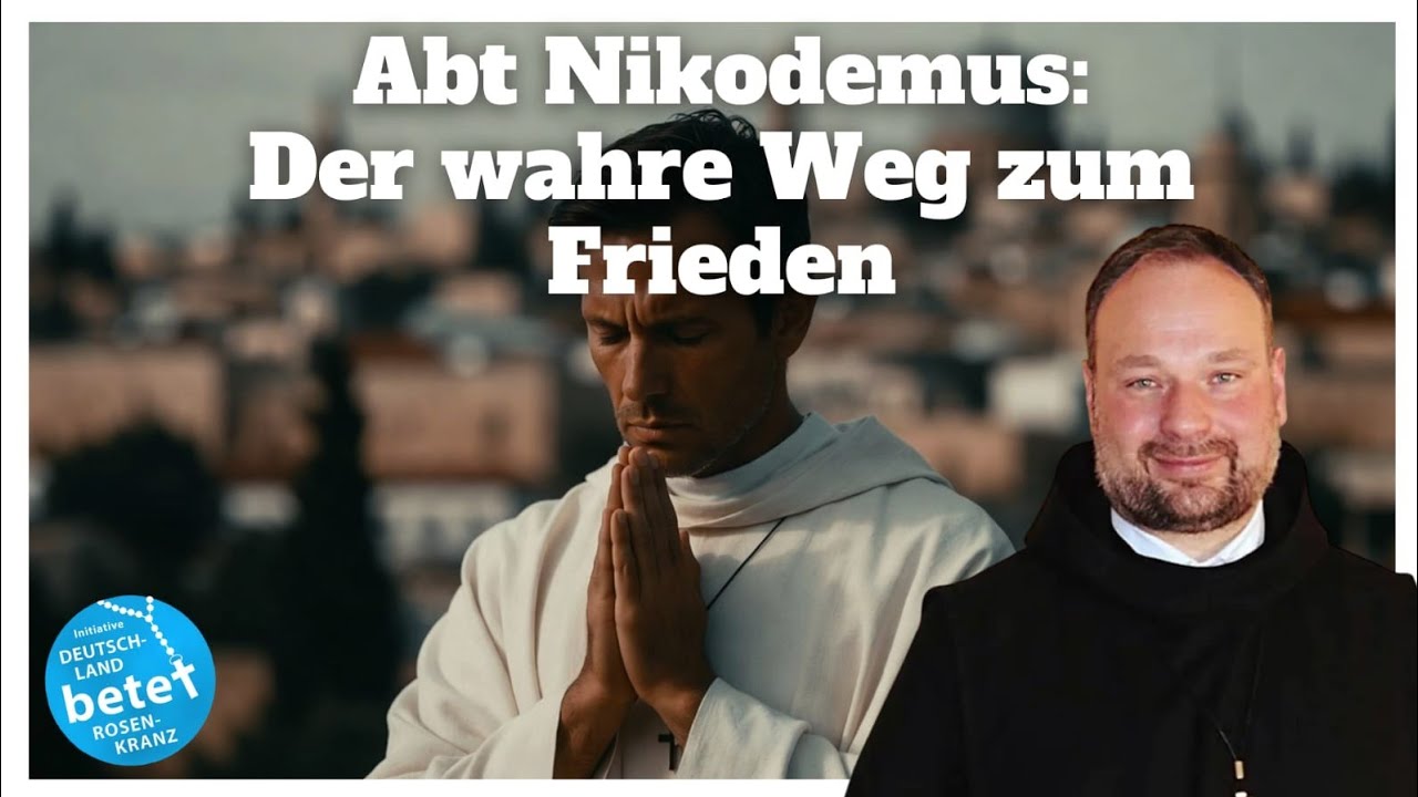 Beten stoppt Kriege - Interview mit Abt Nikodemus Schnabel | Deutschland betet Rosenkranz