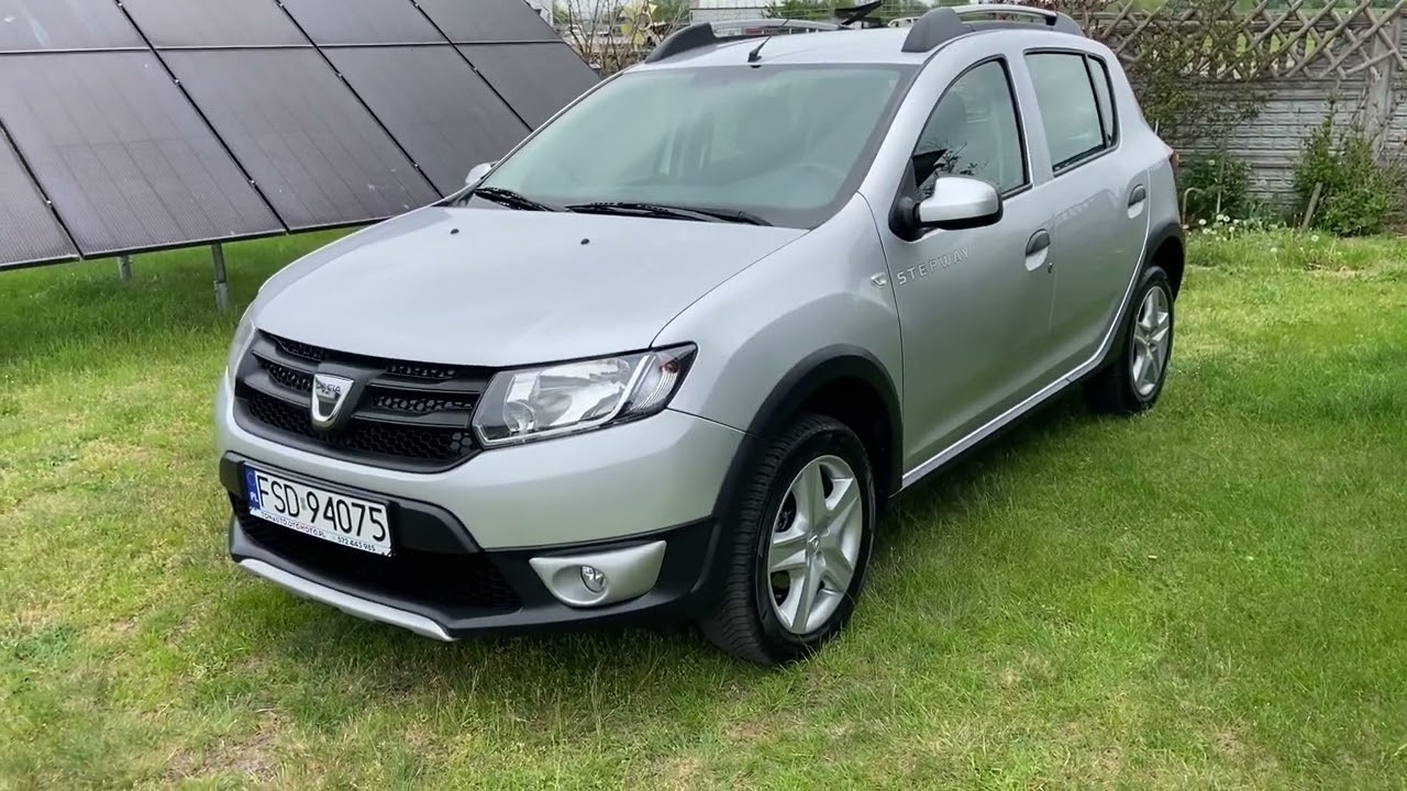 Compact Car Dacia Sandero STEPWAY niby dacia, ale nie przejdziesz obok niej obojętny... 2013r 0.9TCE