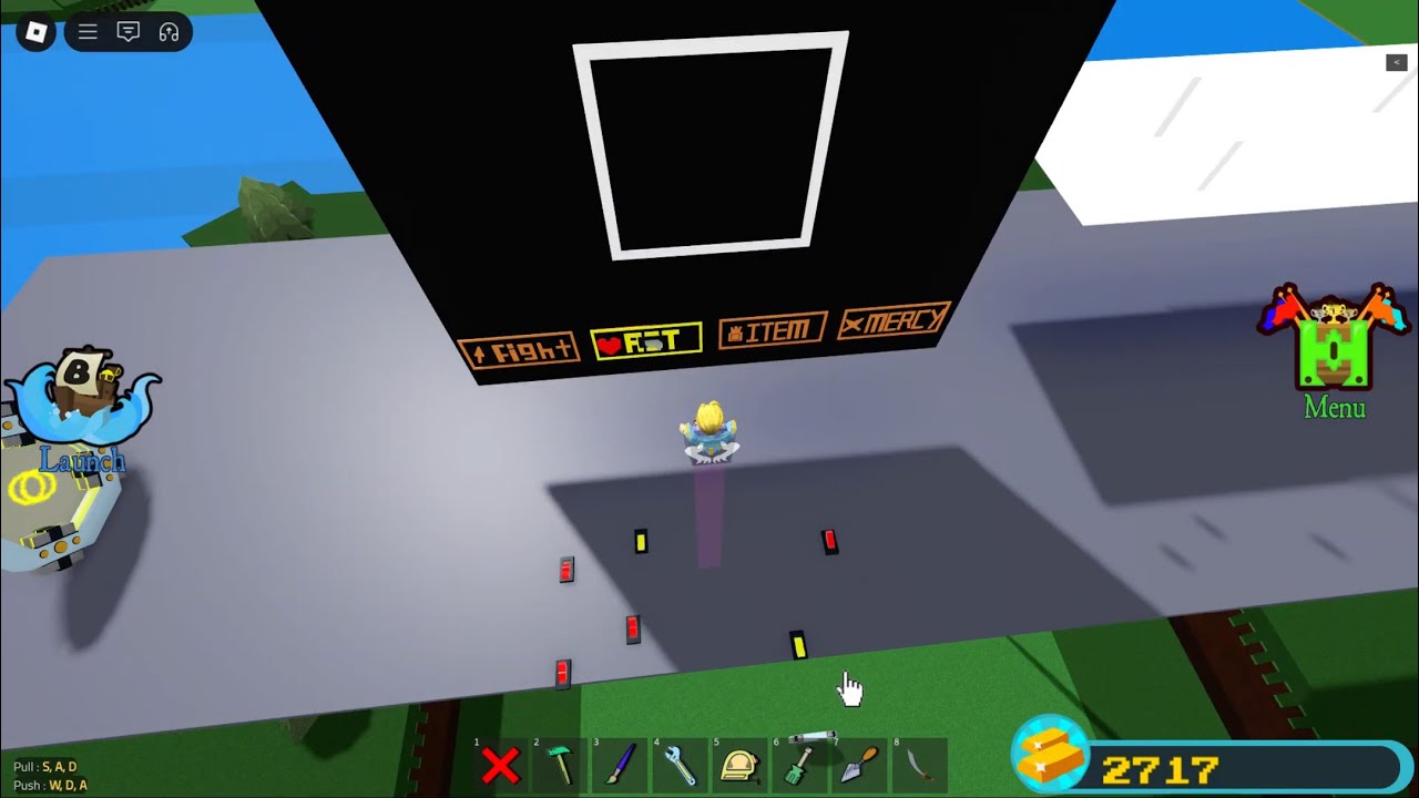 Undertale fight in babft update 3