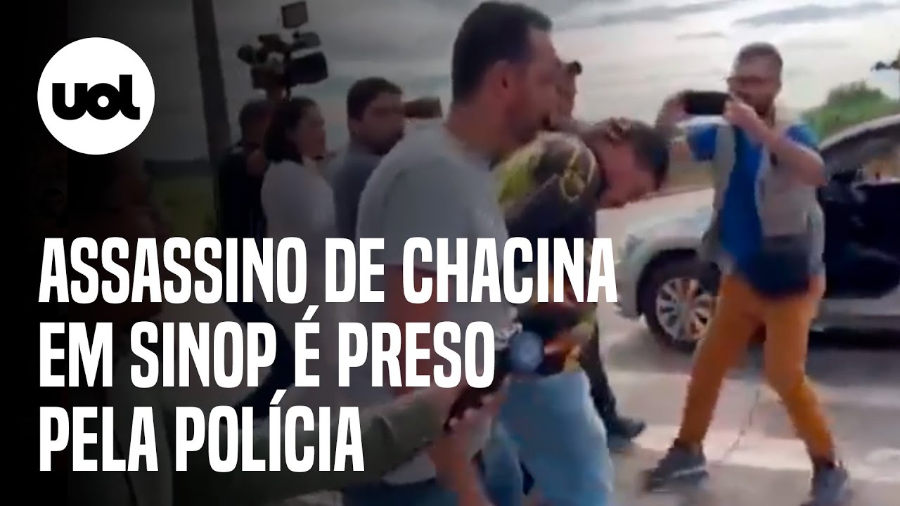 Chacina de Sinop: Assassino se entrega à polícia e diz que tinha a intenção de 'poupar vidas'