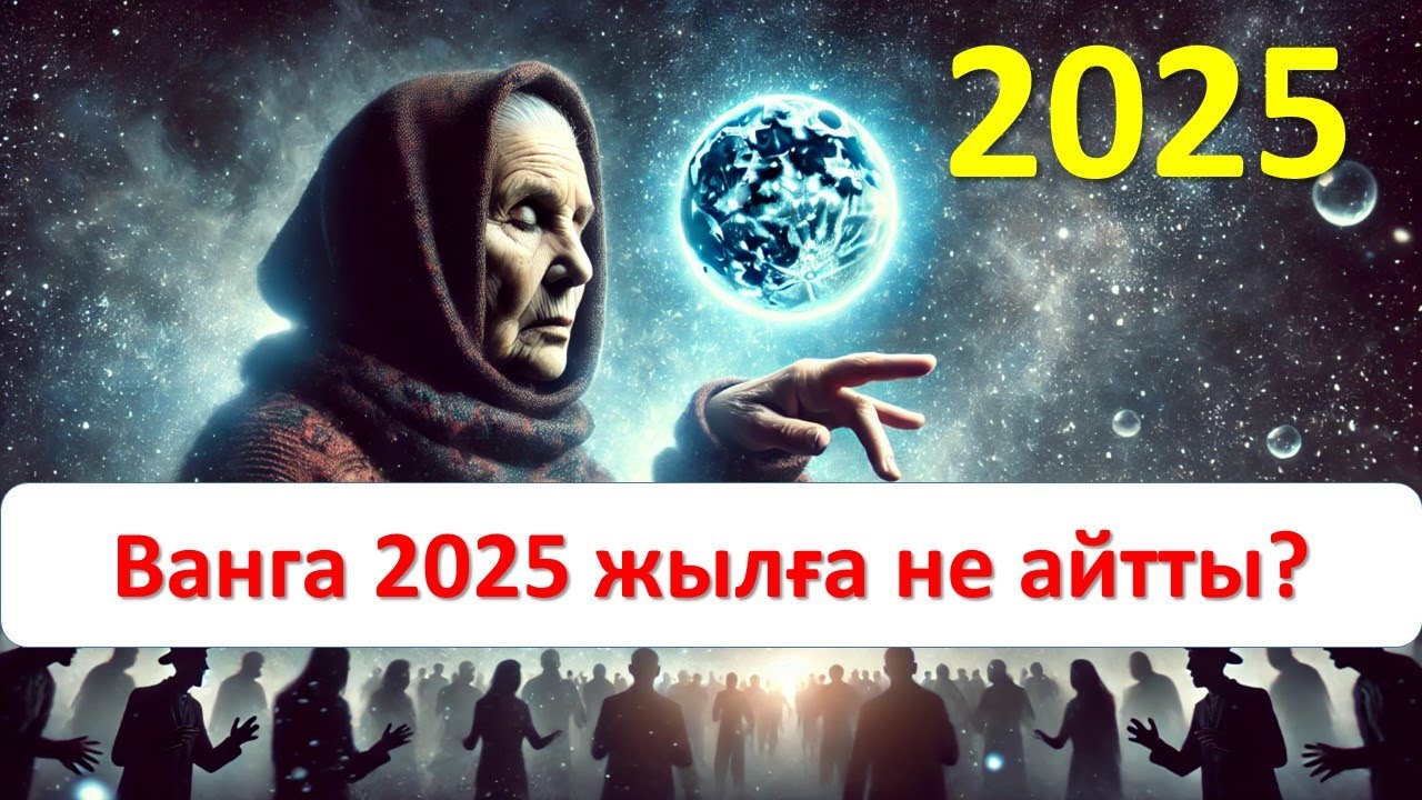 Ванганың 2025 жылға болжамы: Қазақстан көтеріледі, табиғи апаттар, өзге ғаламшарлықтар