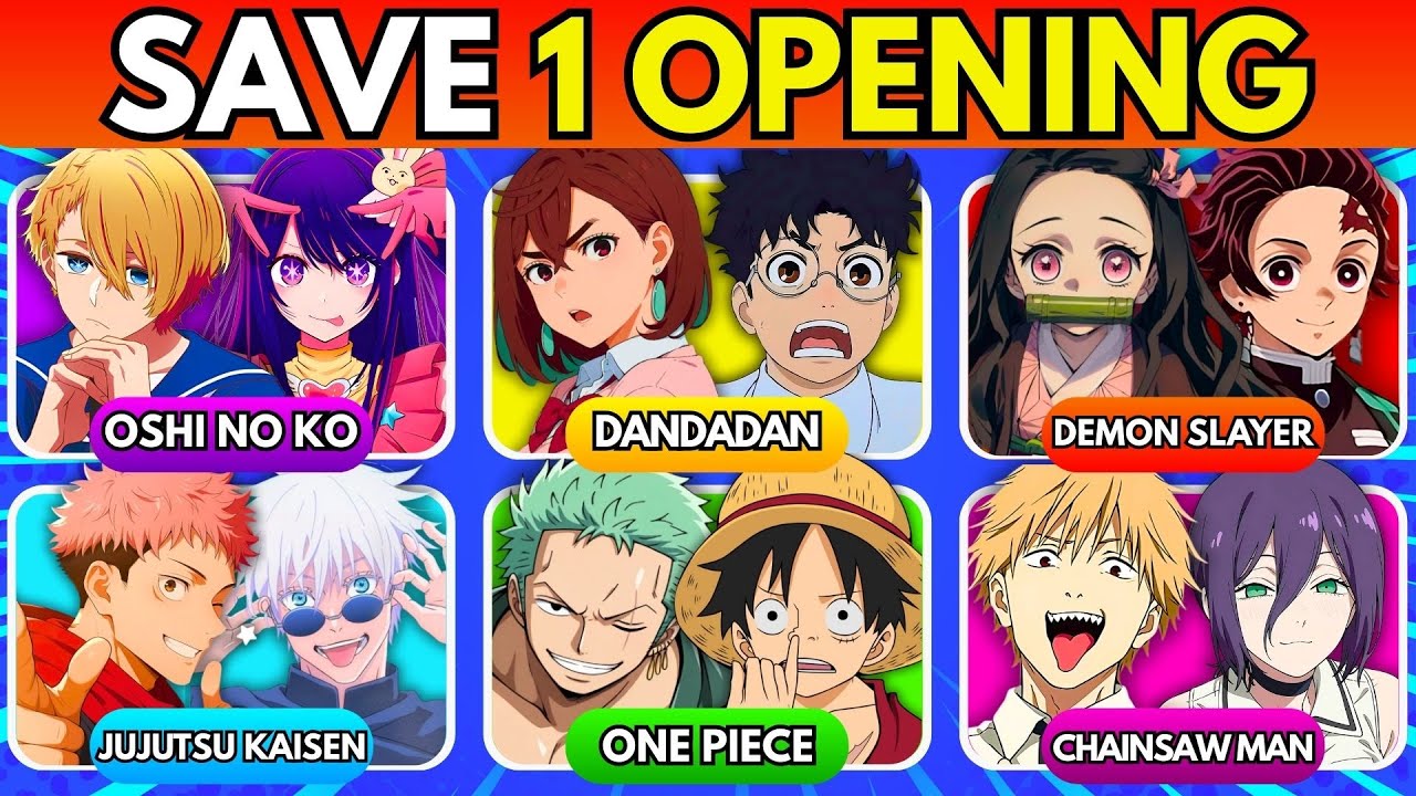 🔥 SAVE ONE SONG FOR EACH ANIME! (The Ultimate Music Challenge) 🎵