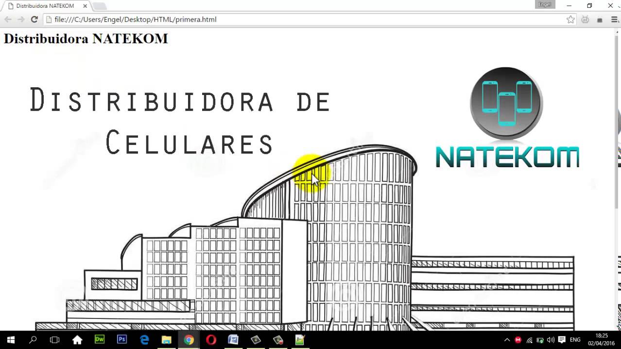 Página web con Notepad++  |  HTML explicado