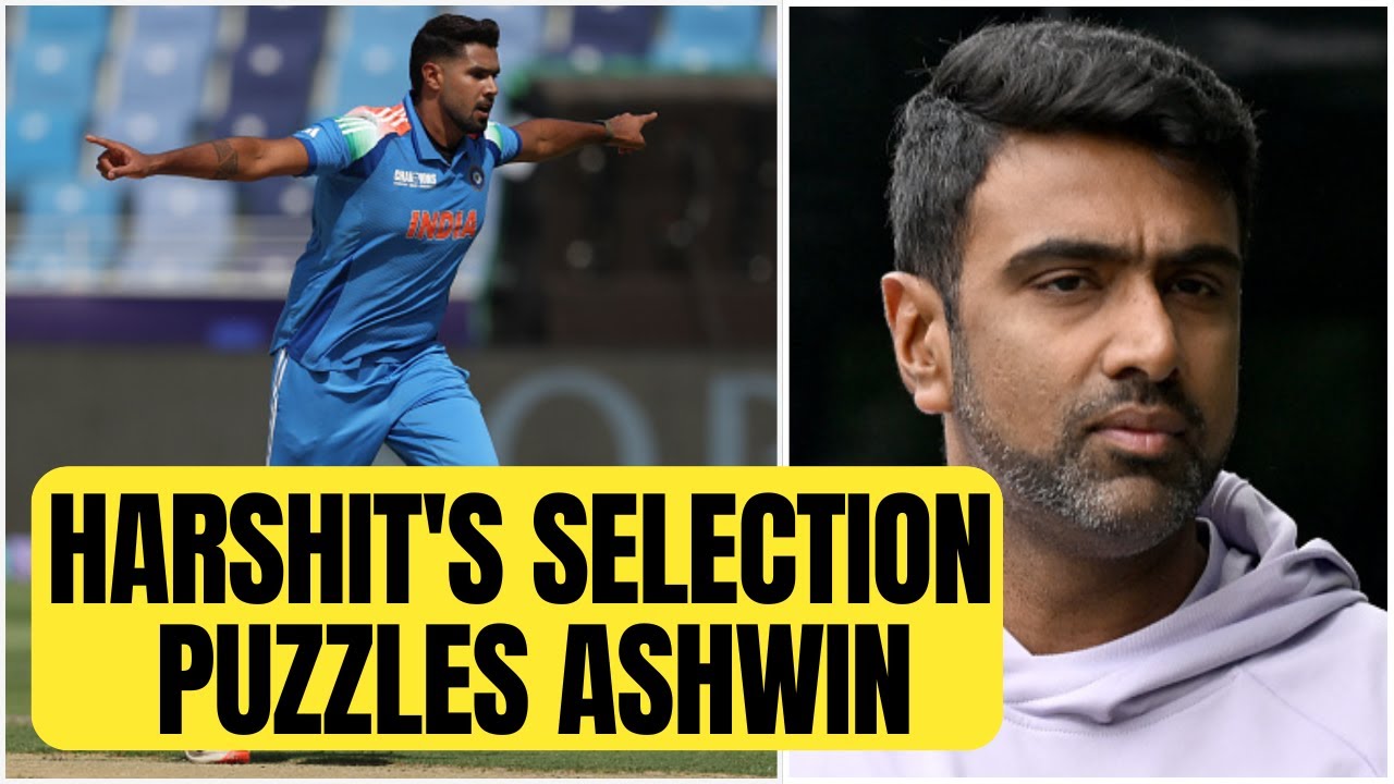 'Why are they selecting him?' - R Ashwin questions Harshit Rana's India inclusion |Sports Today