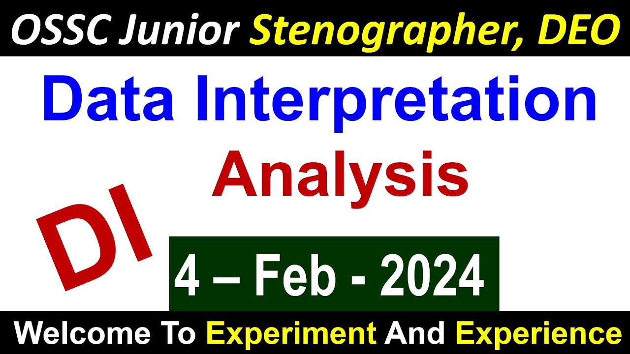 OSSC Stenographer DI Analysis | 