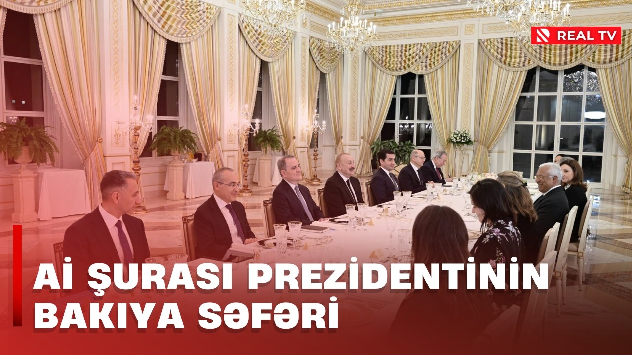 Prezident İ.Əliyevin A.Koşta ilə rəsmi nahar əsnasında geniş tərkibdə görüşü olub