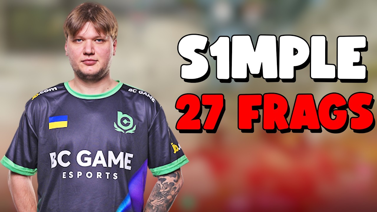 s1mple 27 Kill Carry While Grinding 3K Elo Stack w/ Voice Comms