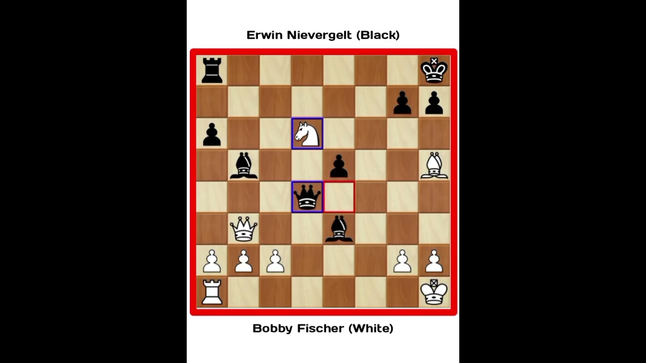 Bobby Fischer vs Erwin Nievergelt • Zurich 1959 | Classic Winning Game