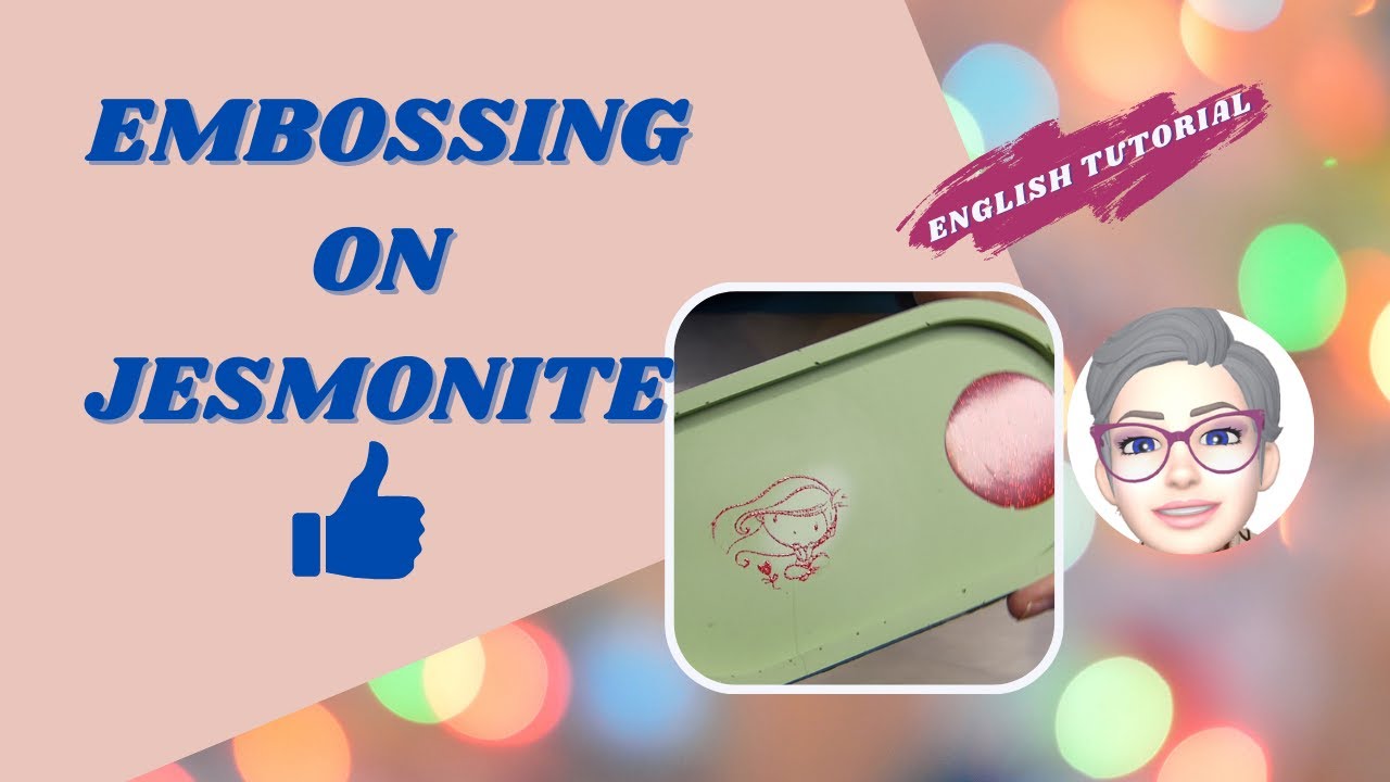 Hot embossing on jesmonite: does it work? #312