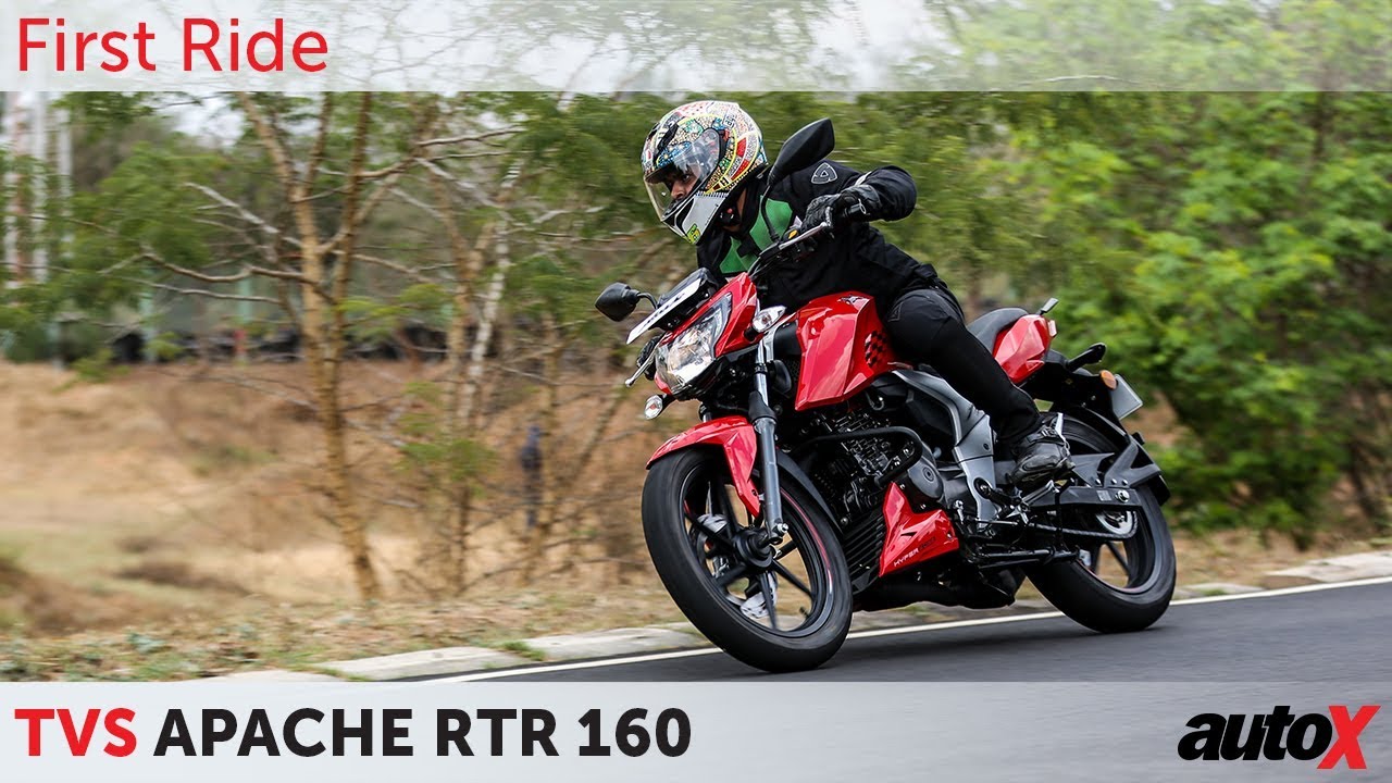 2018 TVS Apache RTR 160 4V Review | First Ride | autoX