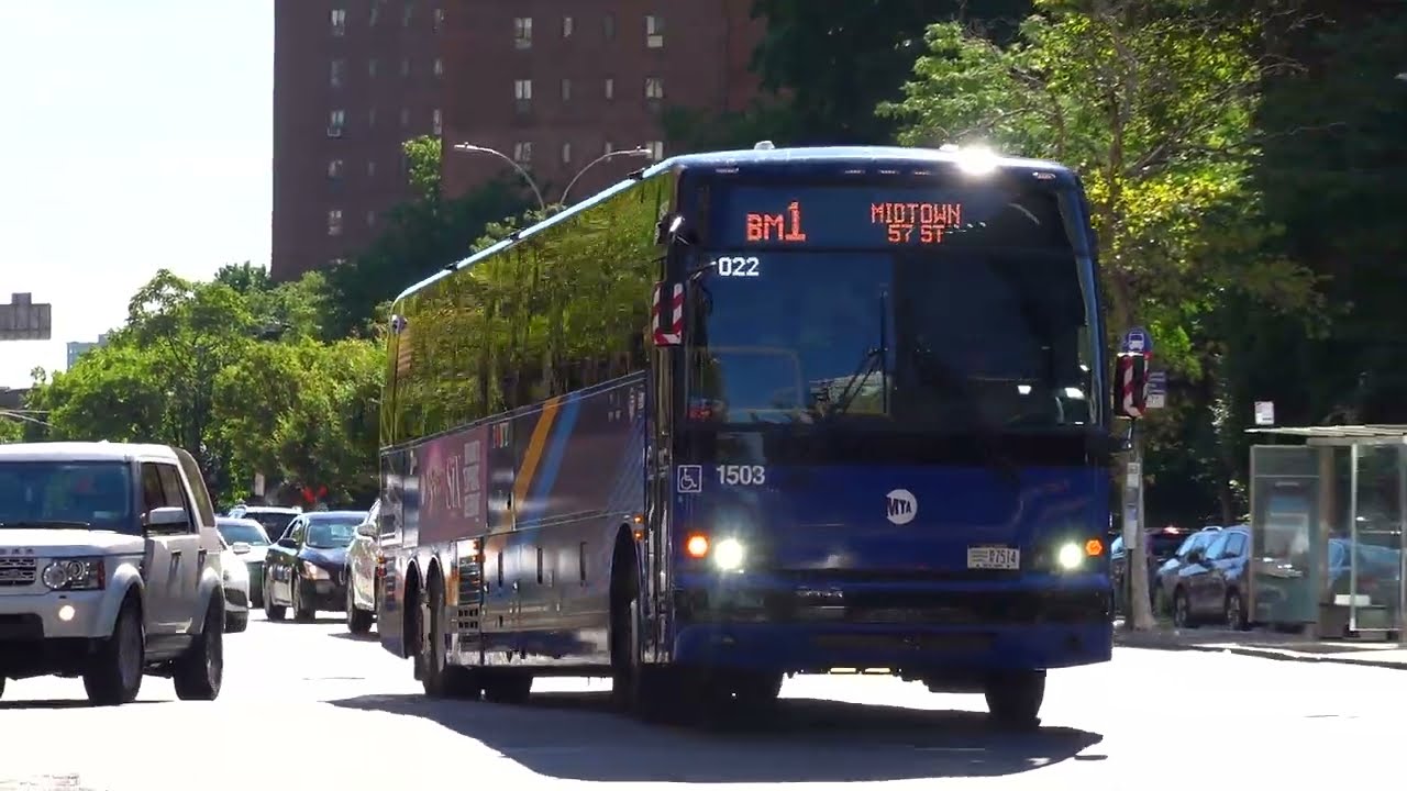 MTA Bus Company 2021 Prevost x3-45 1503 On The BM1 @ 23rd Street & 1st Avenue