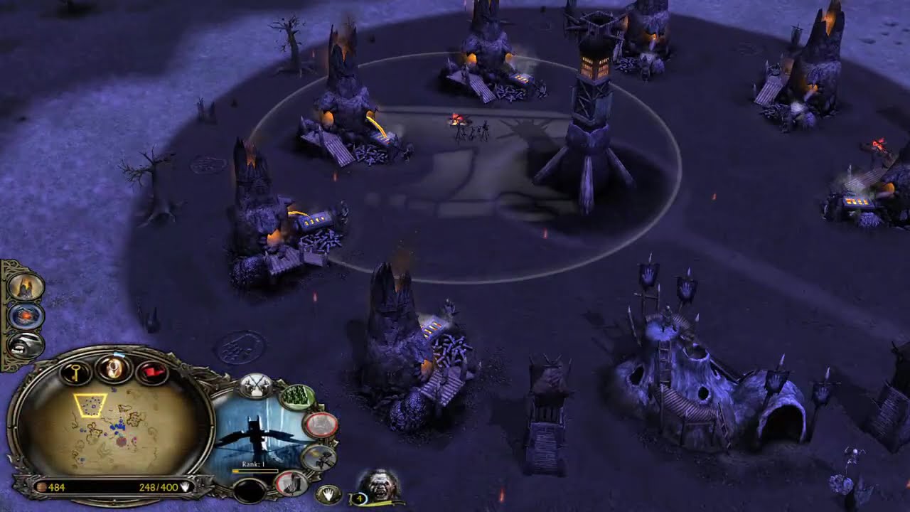Epic Isengard vs Mordor Total Battle Victory! | BFME Strategy Gameplay