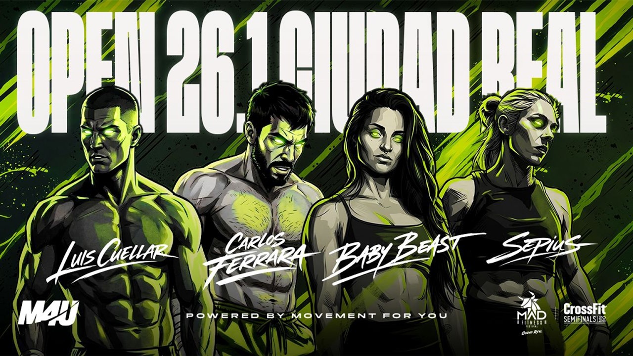 FACE TO FACE OPEN 26.1 - Ciudad Real Powered by Movement For You & Mad Fitness Festival
