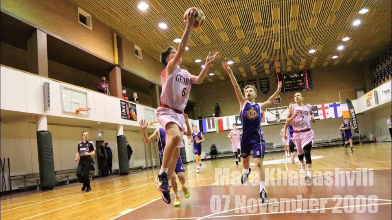 Mate Khatiashvili Highlights - National Team of GEORGIA | EYBL U-14 2021