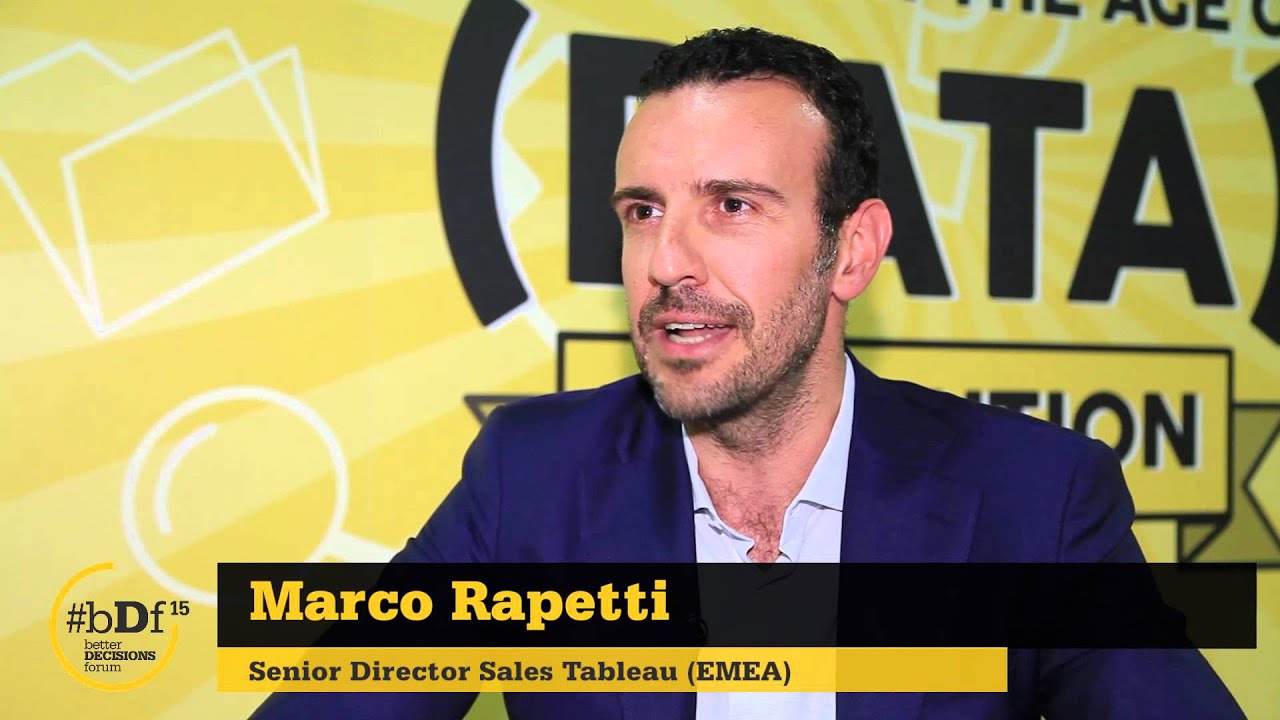 La #oneminutedecision di Marco Rapetti di Tableau