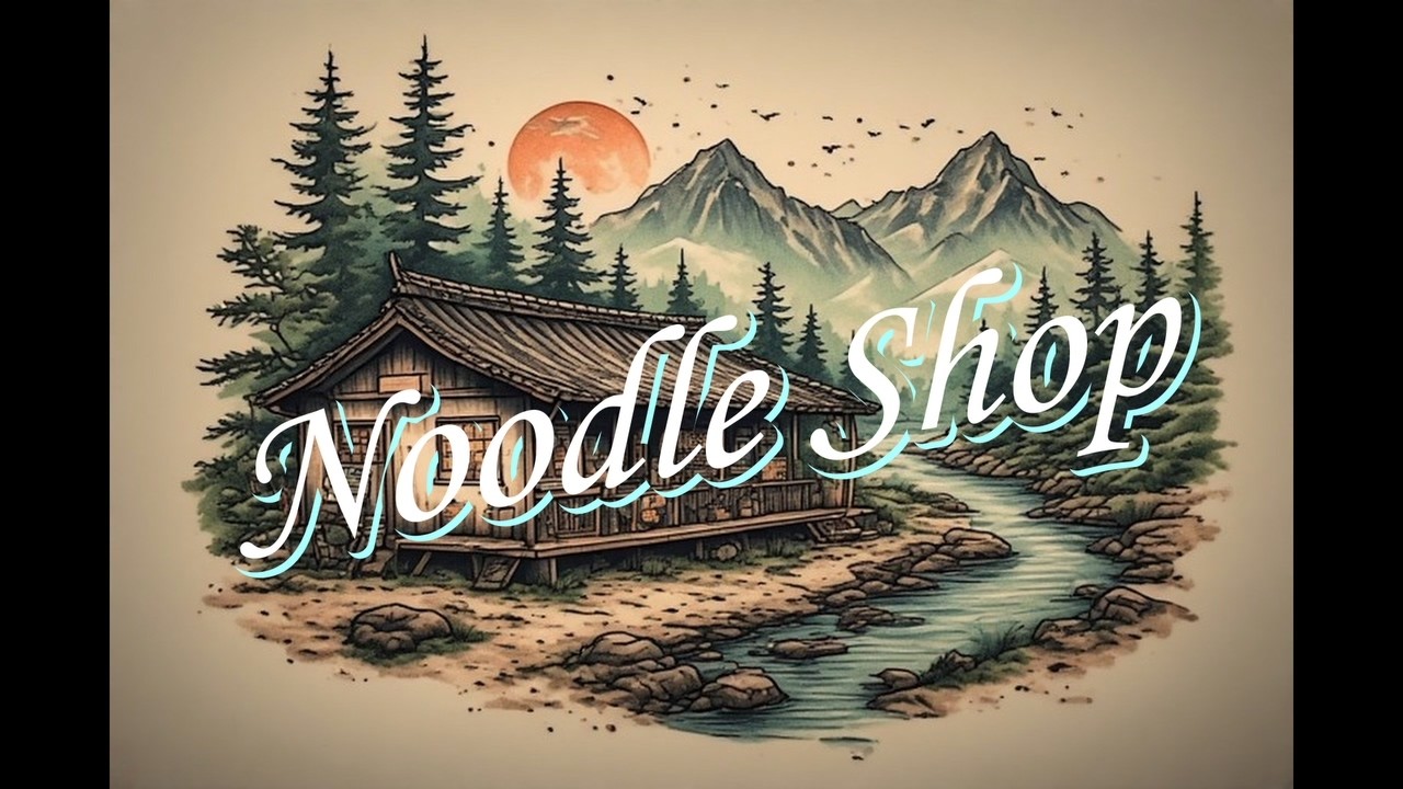 Noodle Shop ; A Place to Rest and Eat #calmingmusic #relaxingmusic
