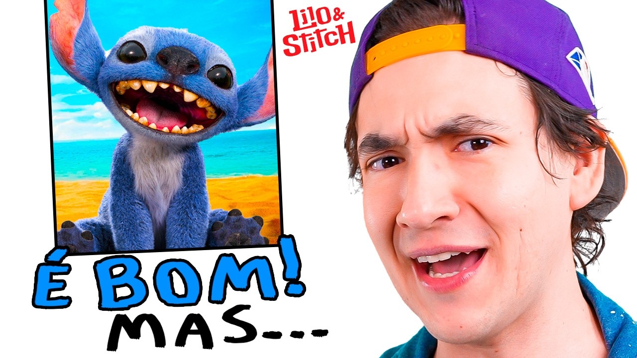 EU ASSISTI LILO & STITCH SUPER ATRASADO KKKKKK