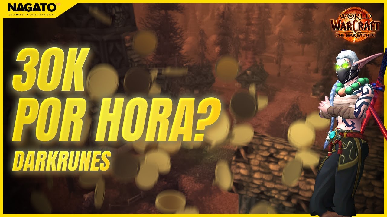 30K-50K/HORA💰 -  DARK RUNES FARM