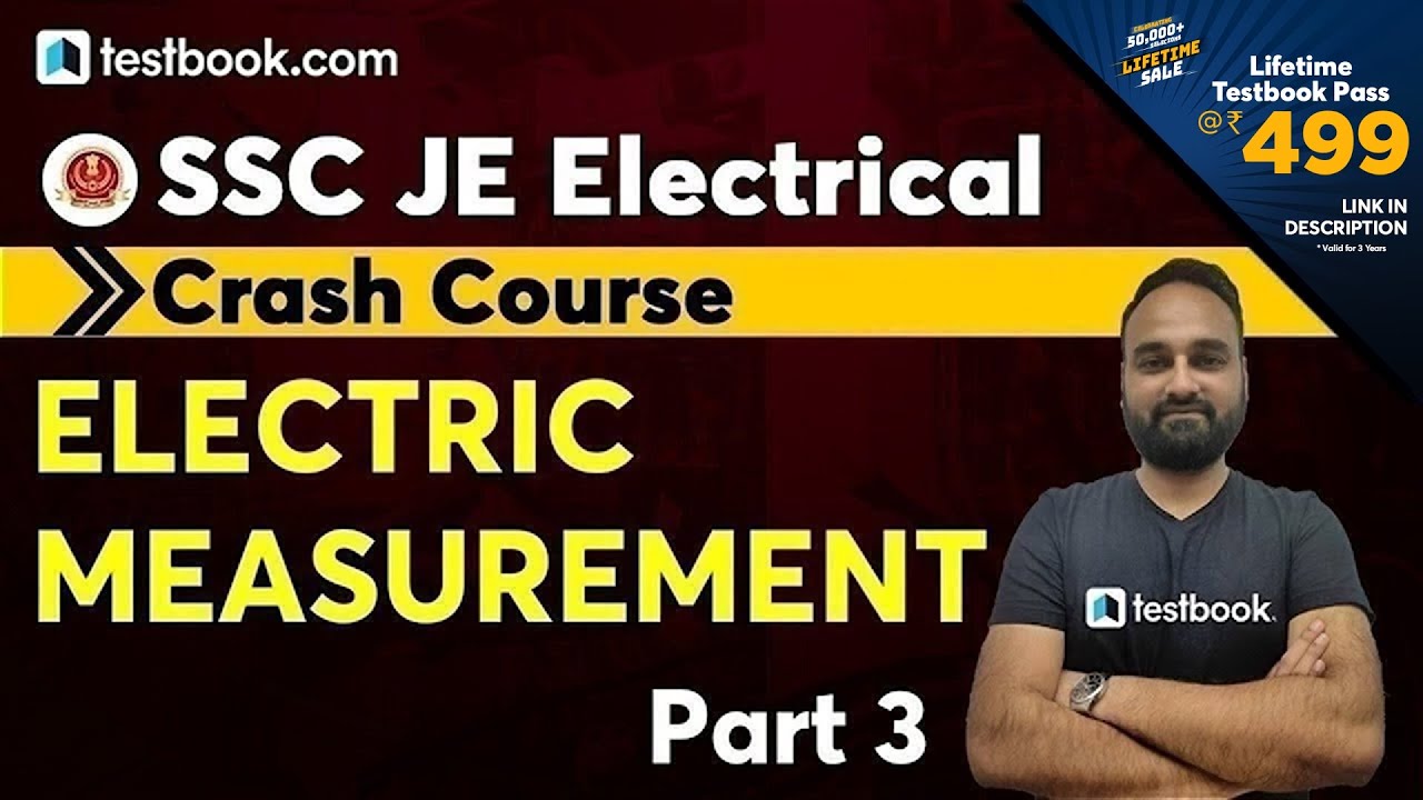 SSC JE Electrical Classes 2021 | Electric Measurement Lecture | Important MCQ | Verender Sir Part 3