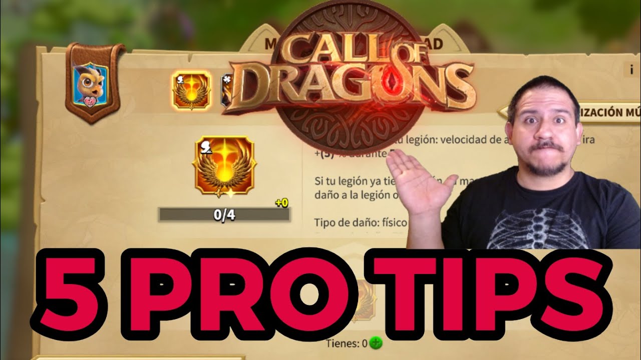 5 Consejos Para Sacarle Mayor Provecho al Sistema de Habilidades de Mascotas de Call of Dragons