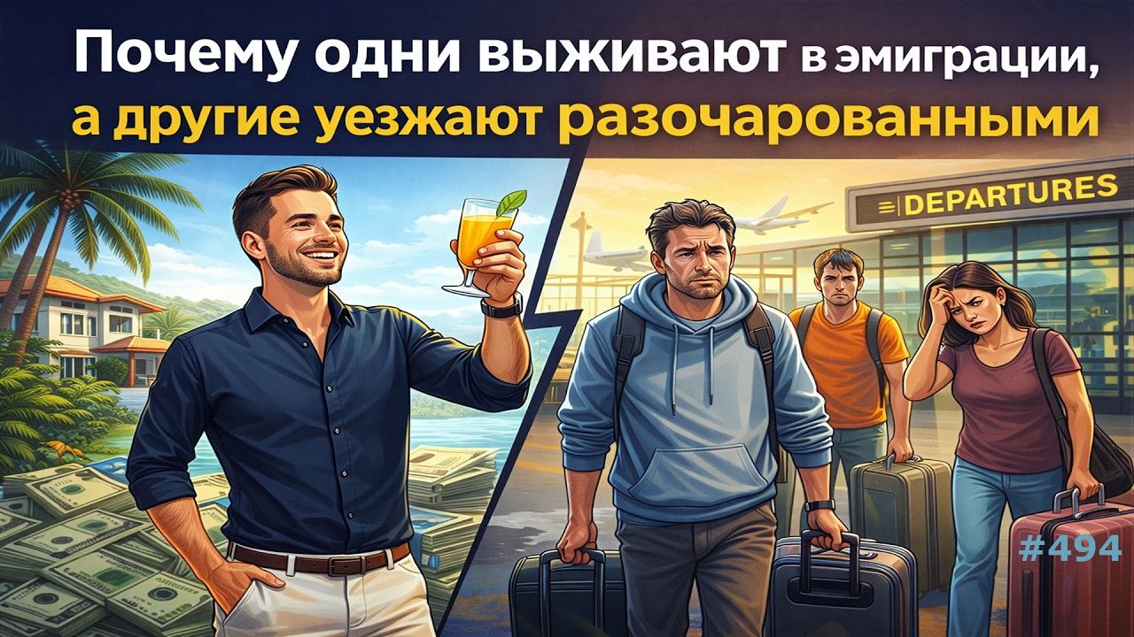 Почему одни выживают в эмиграции, а другие уезжают разочарованными