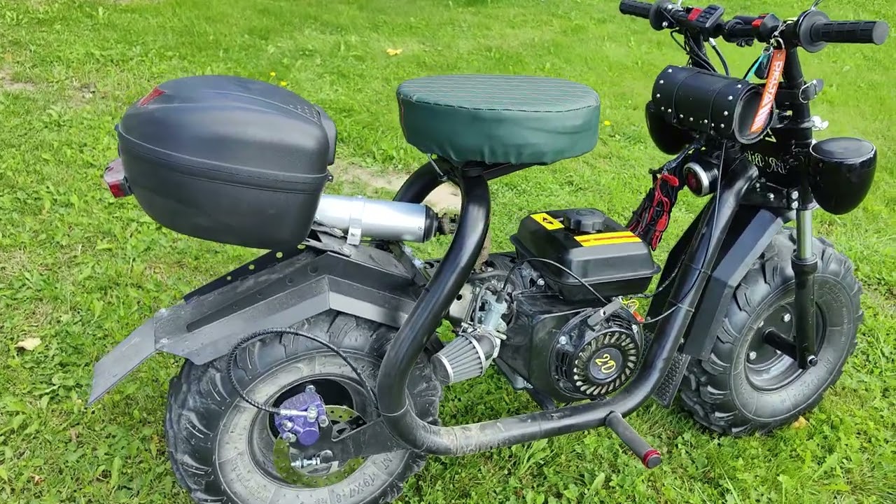Мини-мотоцикл B'R-Bike от 2D Studio - бешеная табуретка.