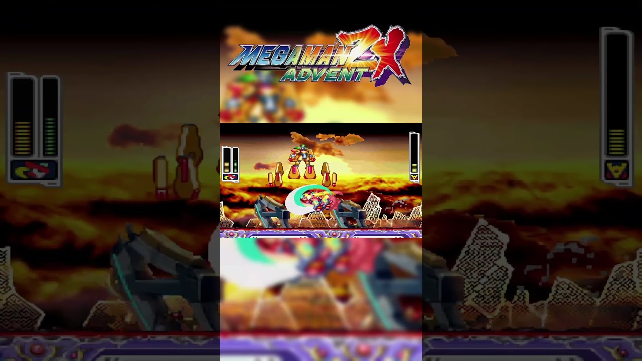 Master Albert Defeat - Mega Man ZX Advent #shorts #shortsfeed #gamingshorts