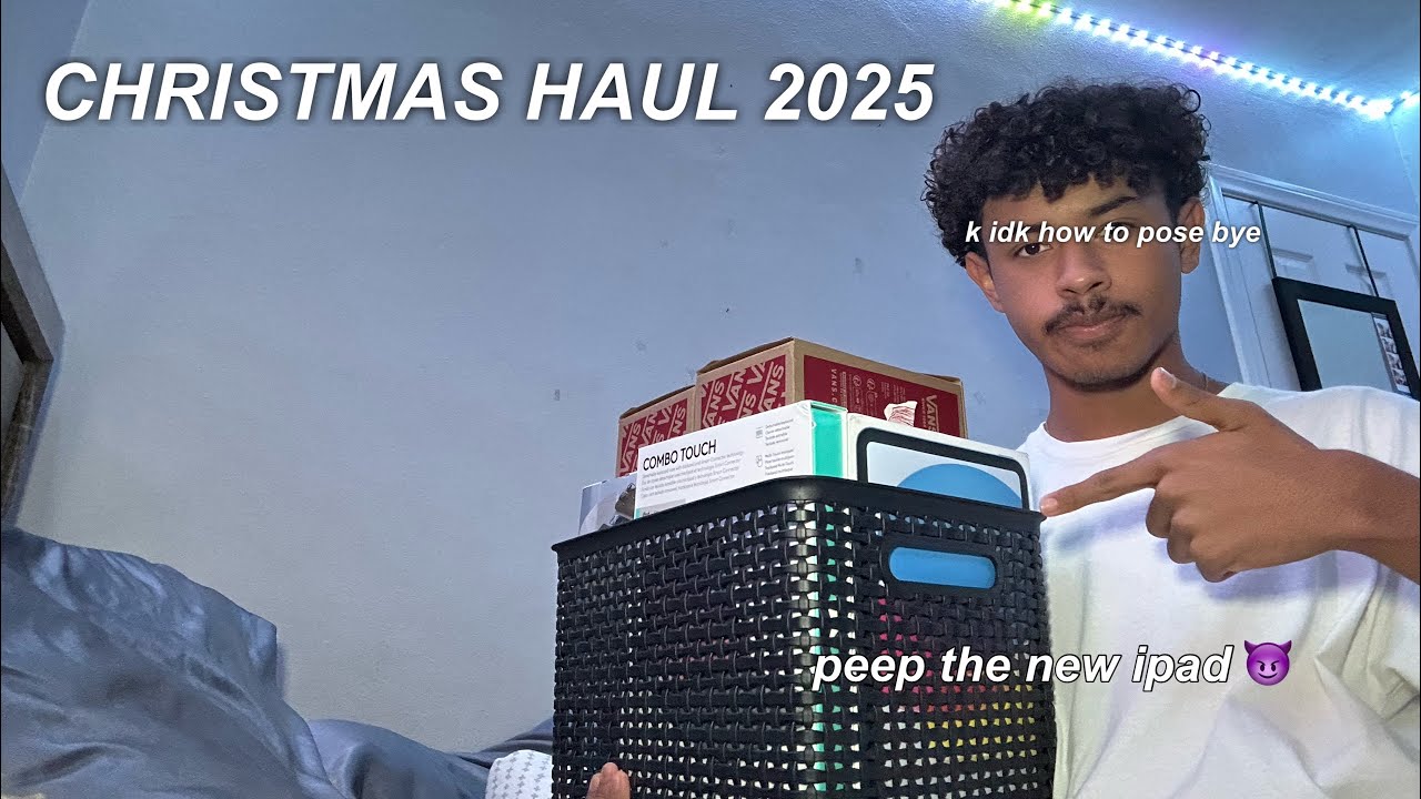 CHRISTMAS HAUL 2025 🎄🎅🏼🎁 | ipad, new shoes, clothes, etc.