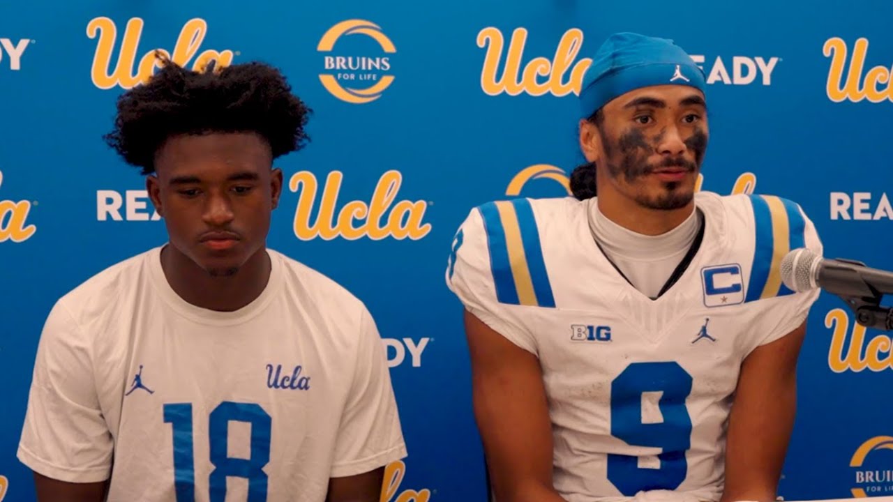UCLA Football Postgame - Players, at Northwestern (Sept. 27, 2025)