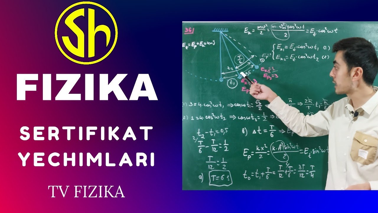 FIZIKA SERTIFIKAT YECHIMLARI. DEKABR 01.12.2024 