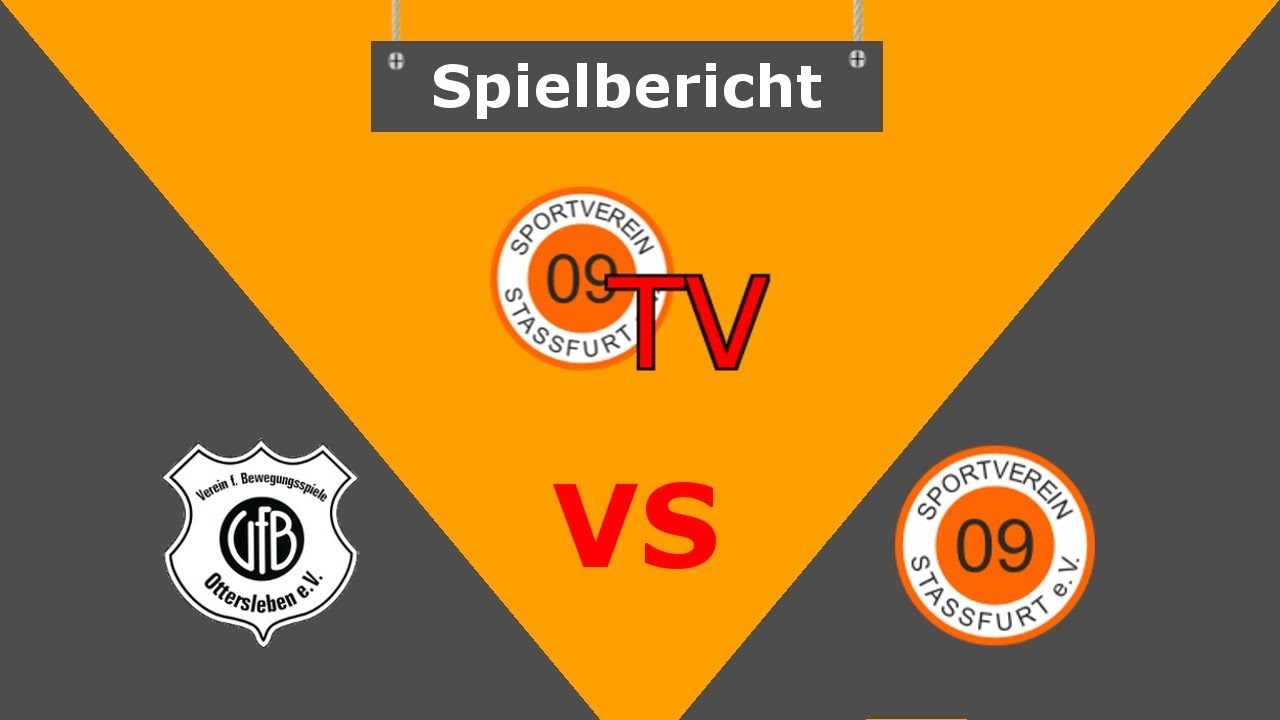 Spielbericht VfB Magdeburg-Ottersleben - SV 09 Stassfurt