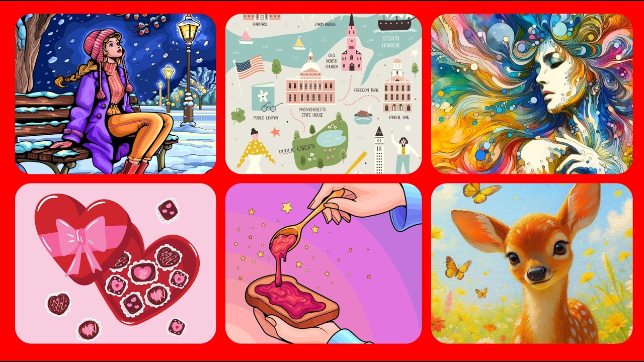 Color by Number Picture Collage Hey Color app #RelaxMindGames #colorbynumber
