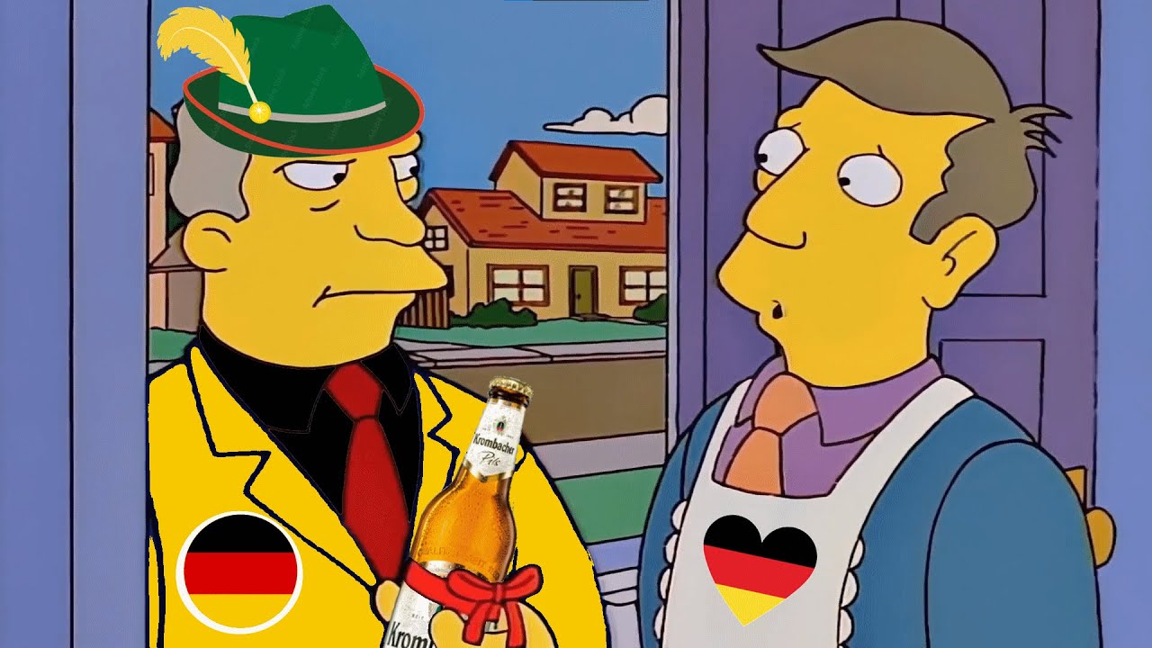 Steamed hams but Chalmers is German