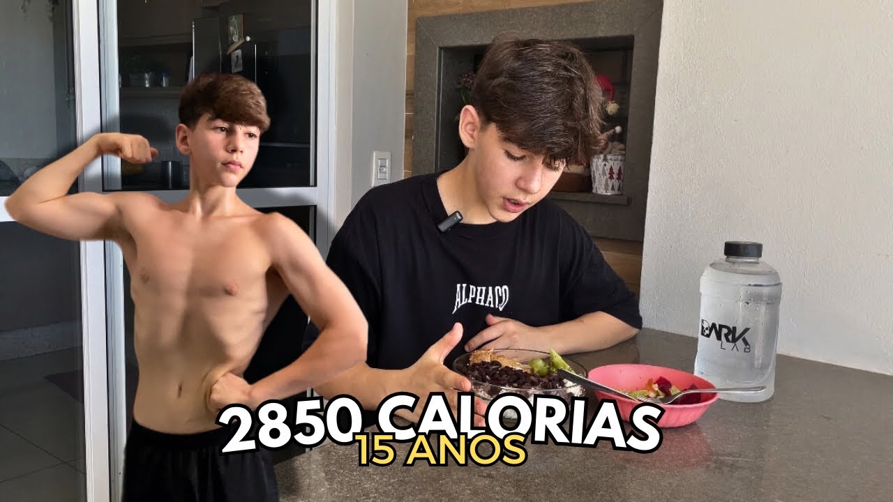 TUDO QUE EU COMO EM UM DIA (Bulking)