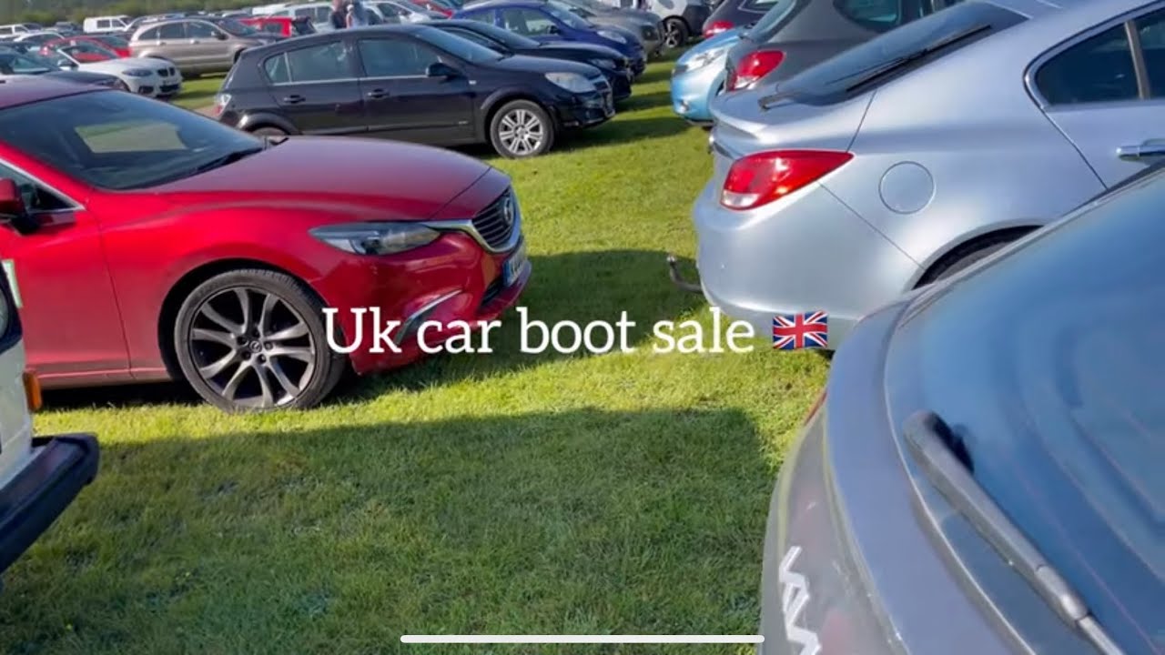 Sunday car boot sale in Dorset Uk 🇬🇧-