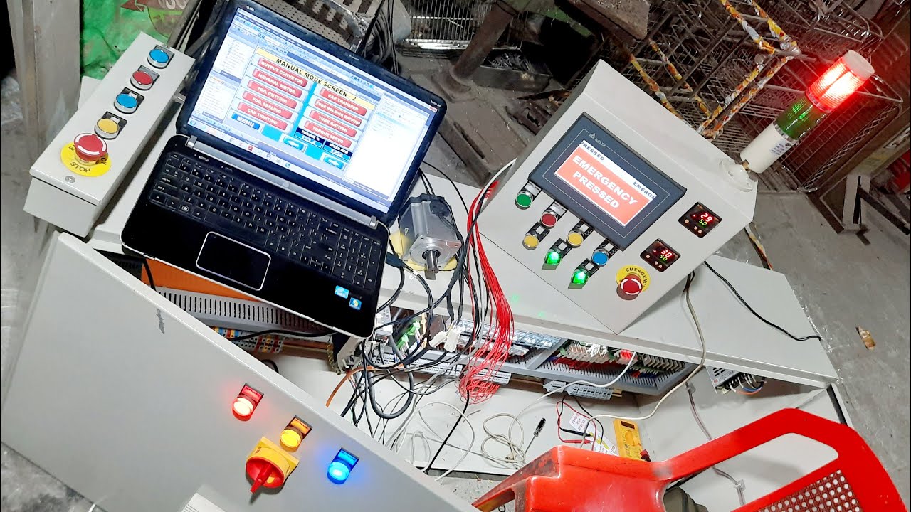 How to Run Servo Motor, Panasonic Servo Parameters, Panaterm, How to run servo motor with PLC