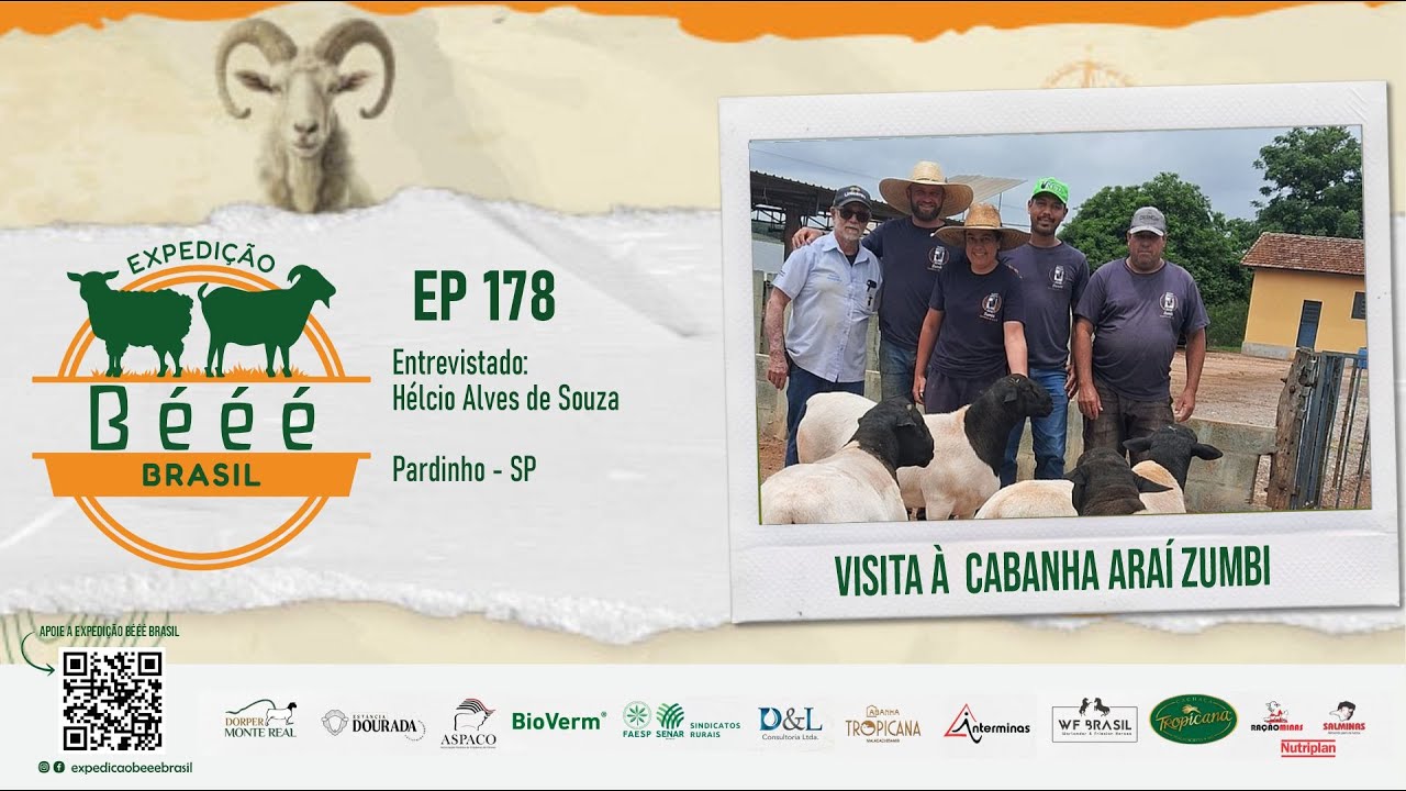 EXPEDIÇÃO BÉÉÉ BRASIL EP 178 - VISITA À CABANHA ARAI ZUMBI