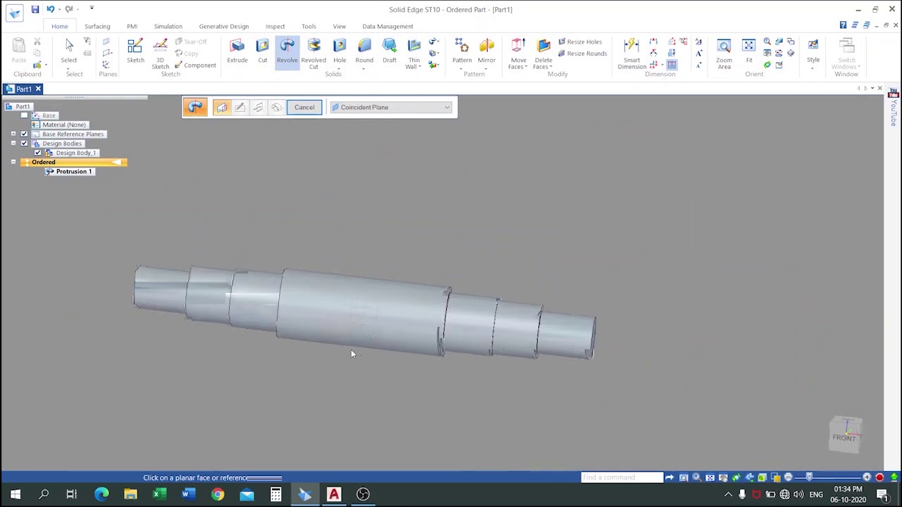 DRIVE SHAFT - SOLIDEDGE (ST10)